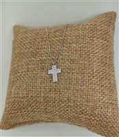 Collar Ambrosia Mujer Evergreen in Oro blanco Zirconia AGZ281 - AGZ281